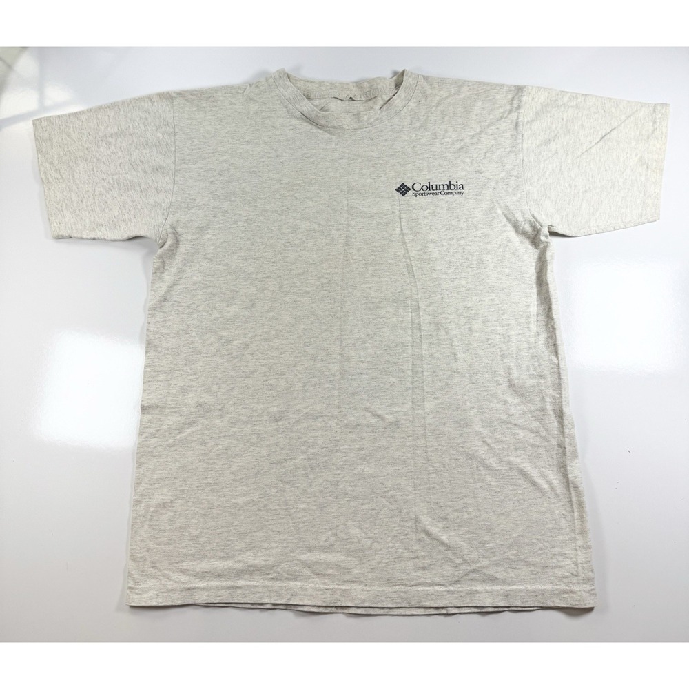 Vintage Columbia Sportswear Company T-shirt XL Fish graphic back perception